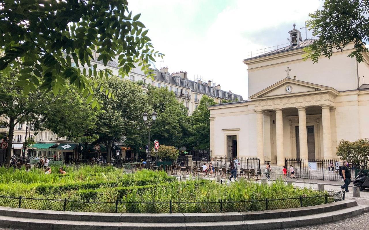Studio Moderne Au Coeur De Paris Batignolles Luaran gambar