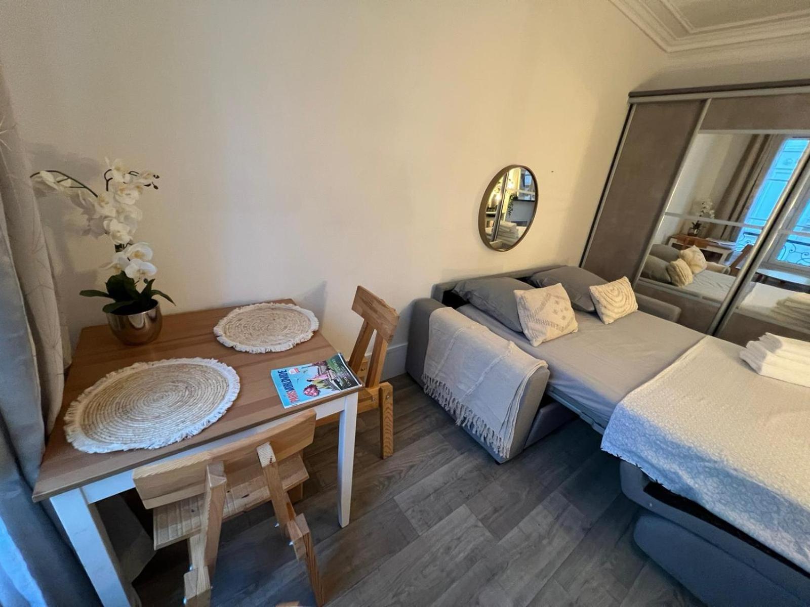 Studio Moderne Au Coeur De Paris Batignolles Luaran gambar